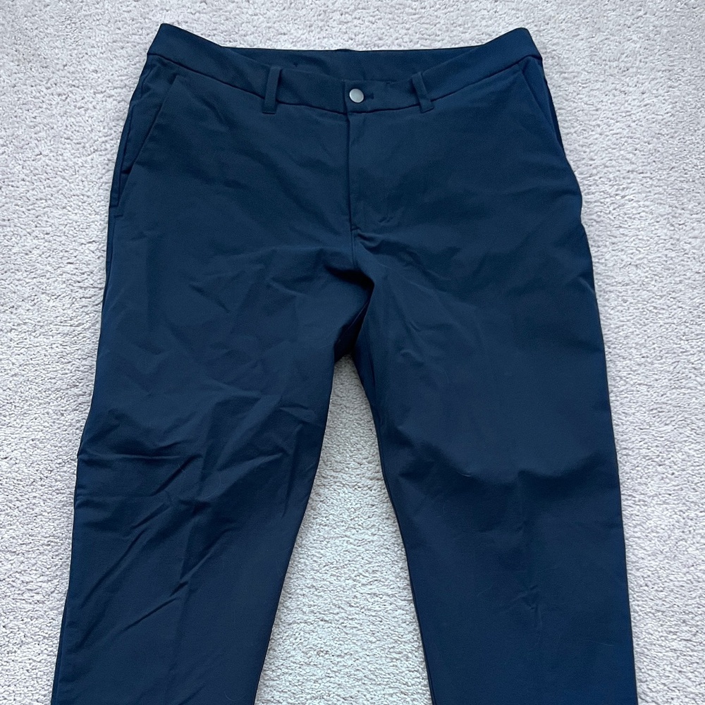 Lululemon ABC Classic-Fit Trouser Stretch Cotton Versa Twill True Navy